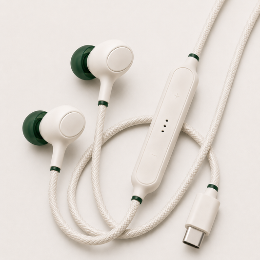 AUDR 01 Wired Earbuds – Braided Cable, Multi-Color