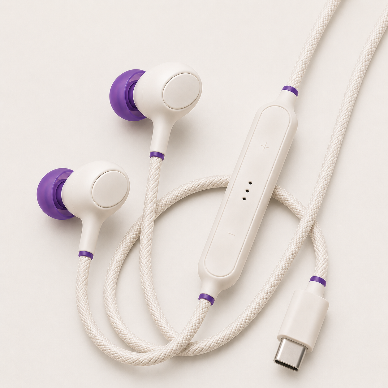 AUDR 01 Wired Earbuds – Braided Cable, Multi-Color