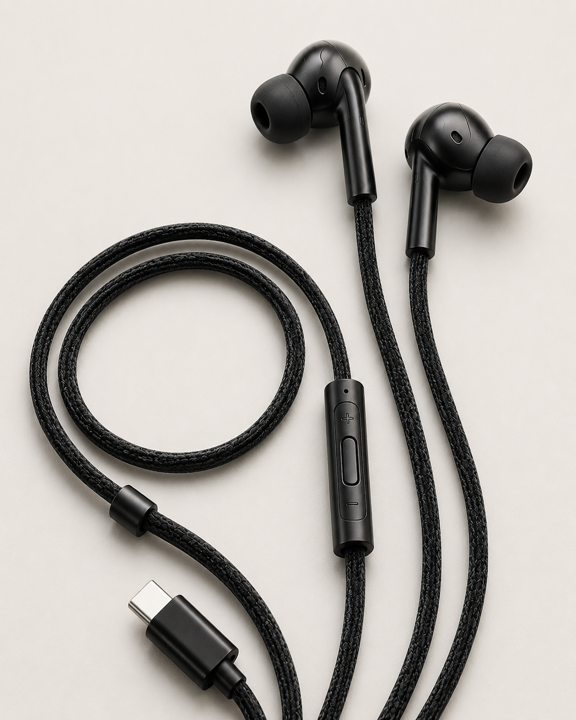 AUDR Velvet Wired Earbuds – Soft Braided Cable